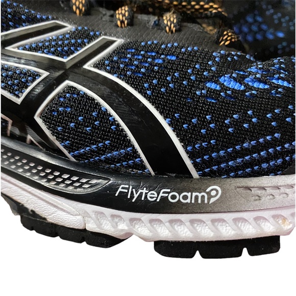 Asics Performance Gel-Kayano 26 Running Shoes
Black/Blue Coast Size 7.5 - Picture 7 of 12